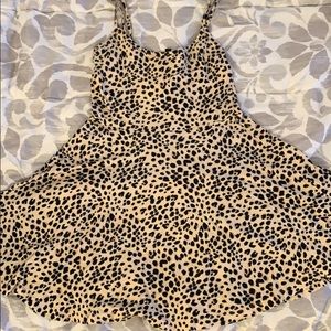 H&M Cheetah Skater Dress